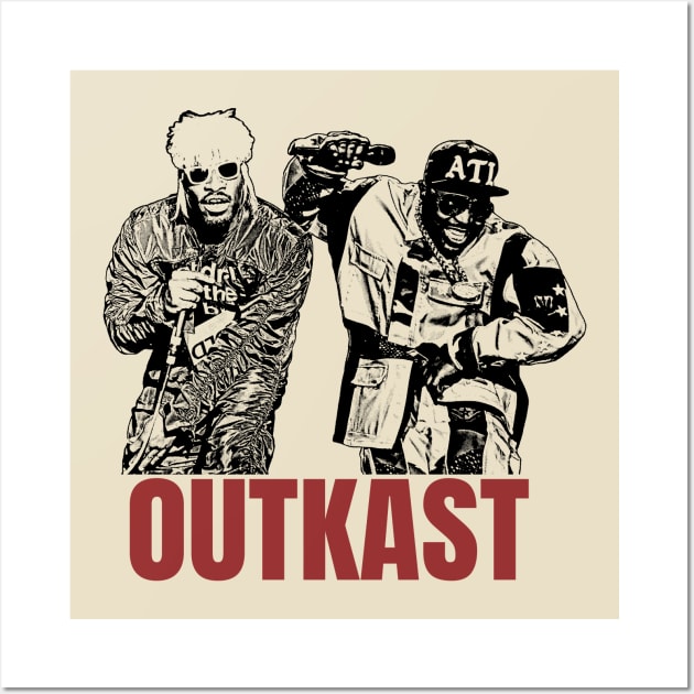 Outkast Wall Art by Knockbackhaunt